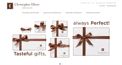 Desktop Screenshot of elbowchocolates.com
